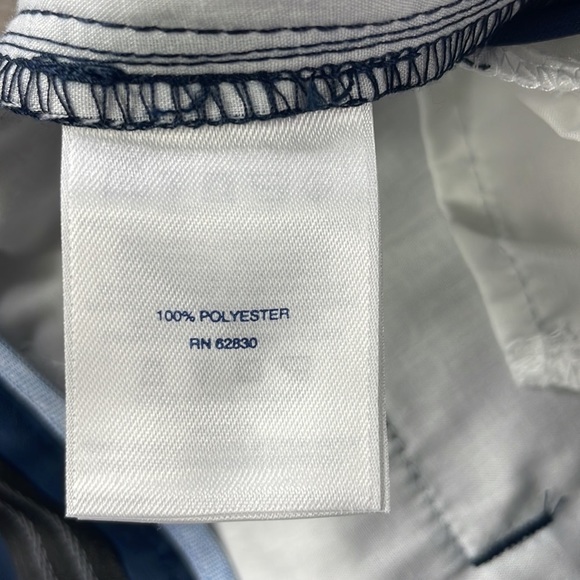 Lands’ End School Uniform Boys Active Chino Shorts, Navy Blue, size 10 - Picture 5 of 11